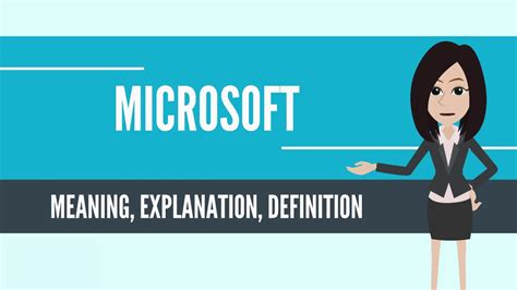 Microsoft Definition .